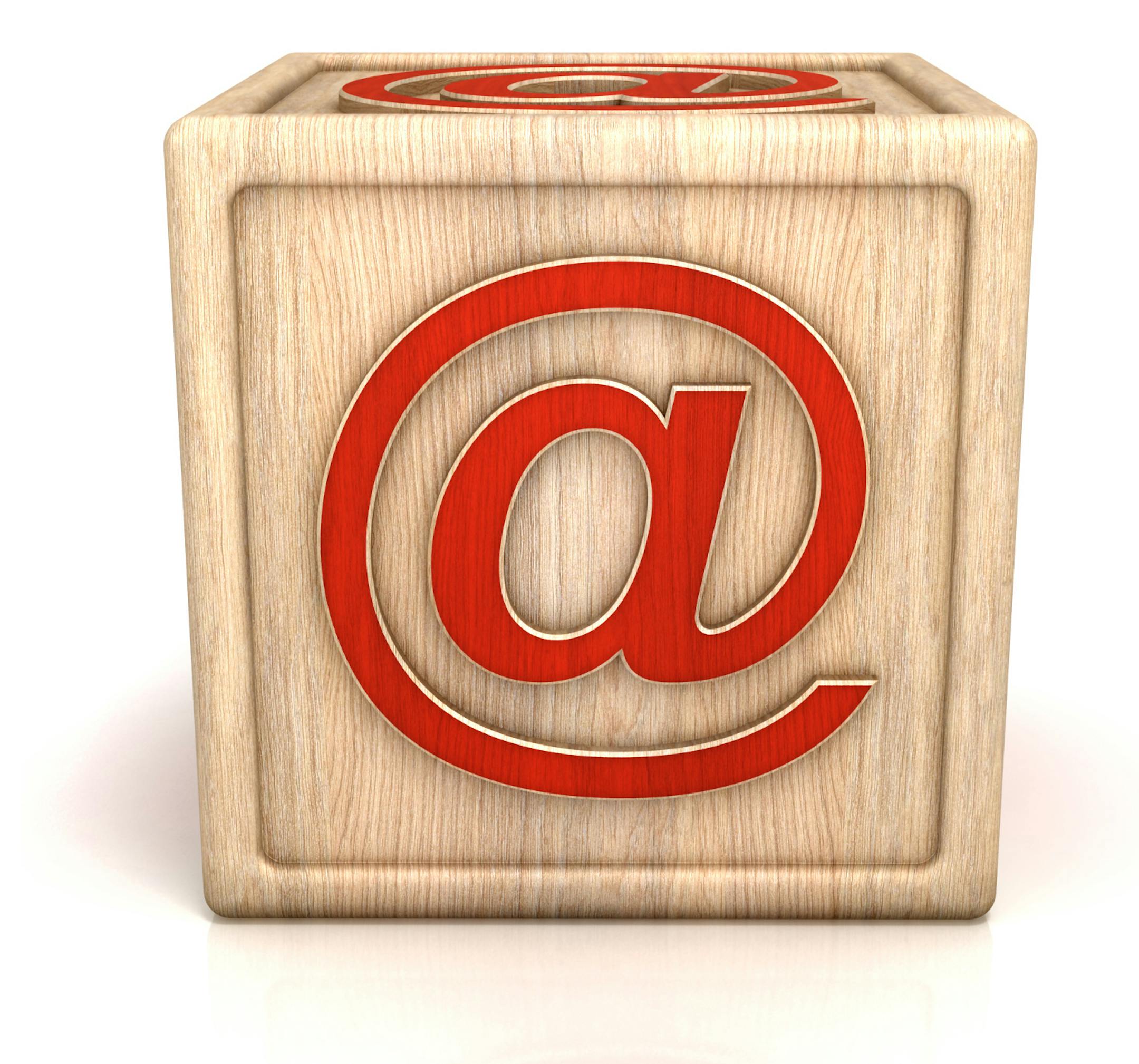 Istock photo Baby blocks, isolated, alphabet, symbols, # @ $ & % + - * / > =