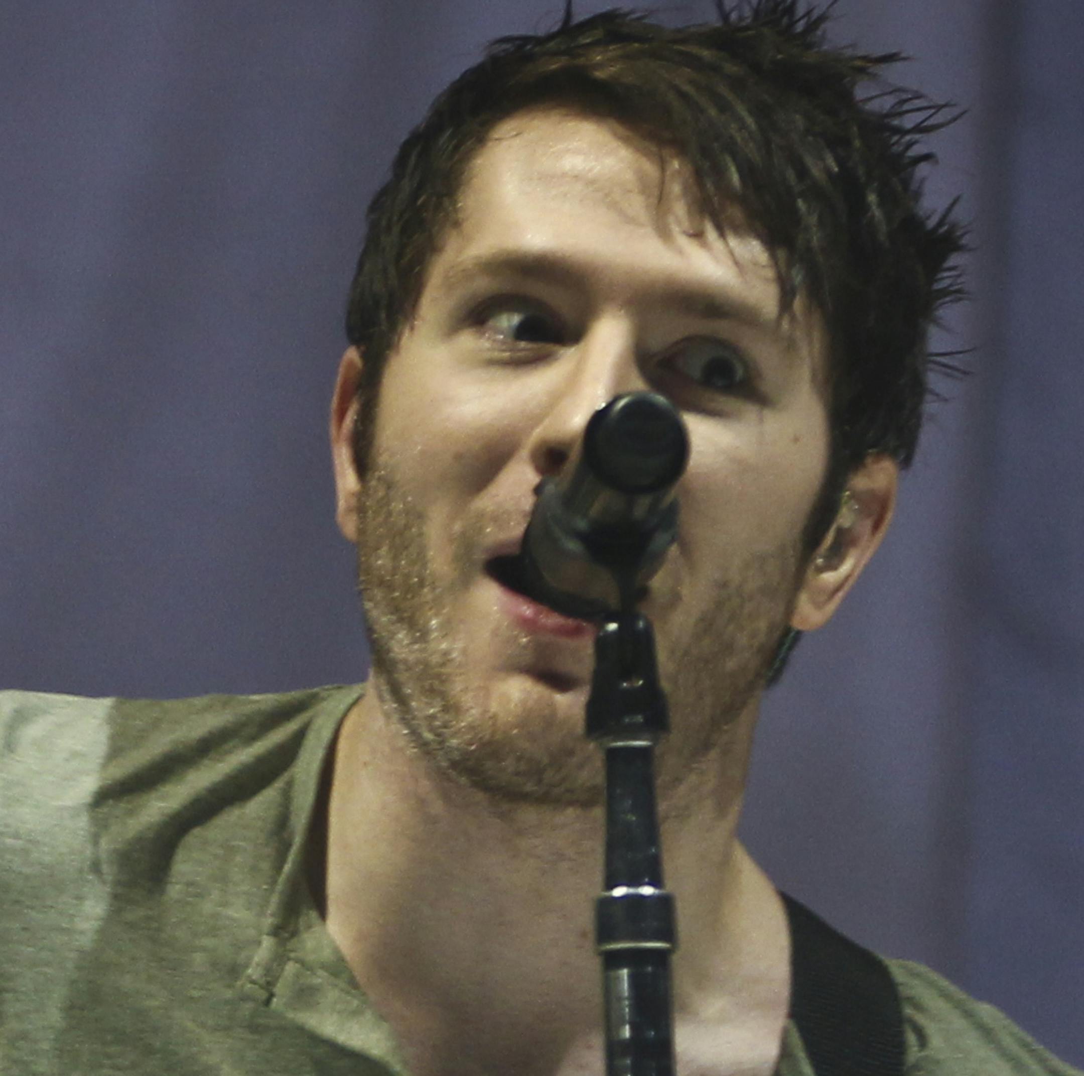 Minnesota native Adam Young of Owl City performed onstage as he opened for Maroon 5 at the Xcel Energy Center on Monday, March 4, 2013, St. Paul, Minn. ] (RENEE JONES SCHNEIDER * reneejones@startribune.com)