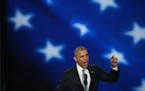 FILE - President Barack Obama during a speech at the Democratic National Convention in Philadelphia, July 27, 2016. Obama is set to give separate virt