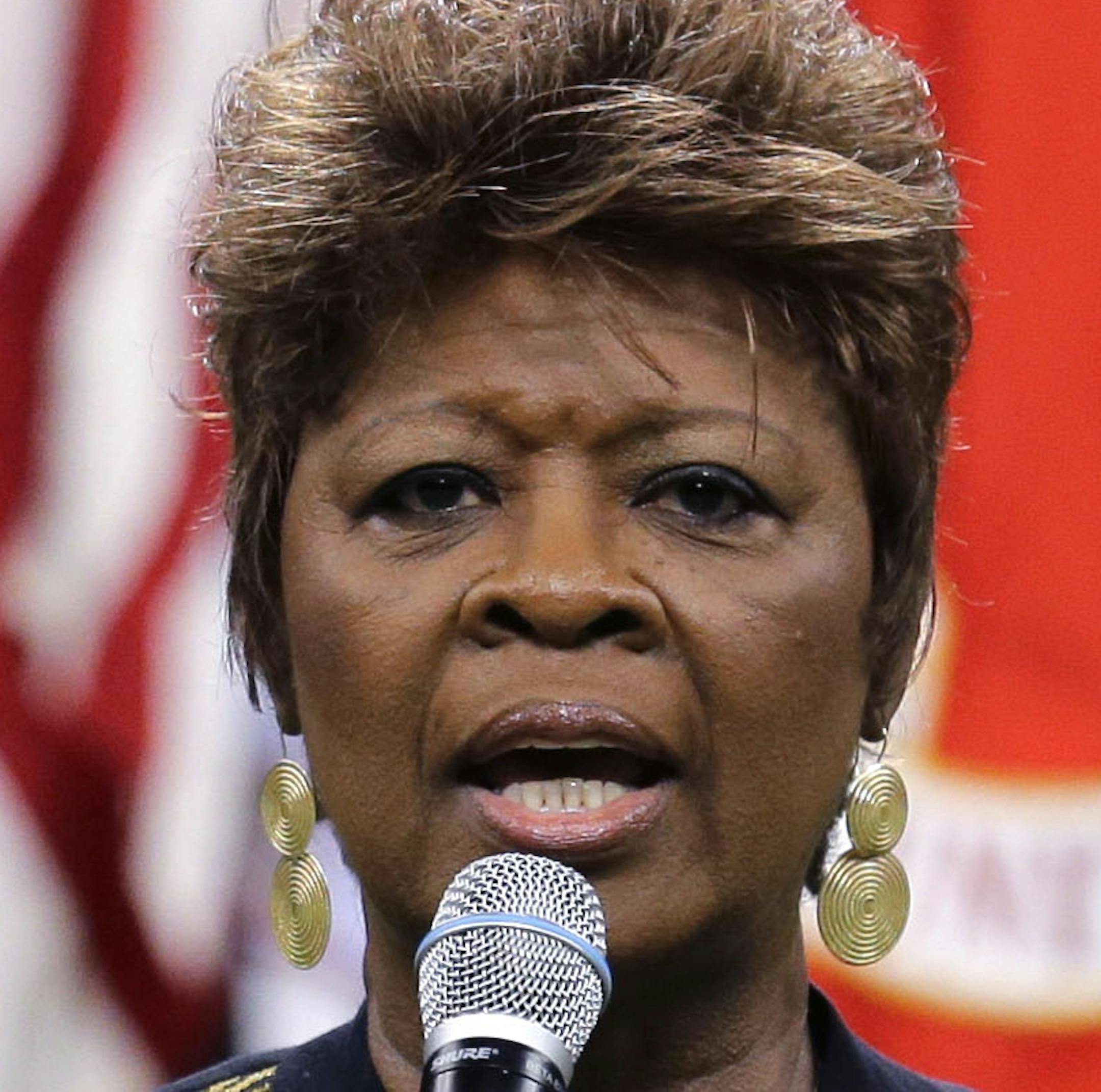 New Orleans Grammy Award winning singer Irma Thomas sings the National Anthem before an NFL football game between the New Orleans Saints and the Carolina Panthers in New Orleans, Sunday, Dec. 7, 2014. (AP Photo/Gerald Herbert) ORG XMIT: NYOTK