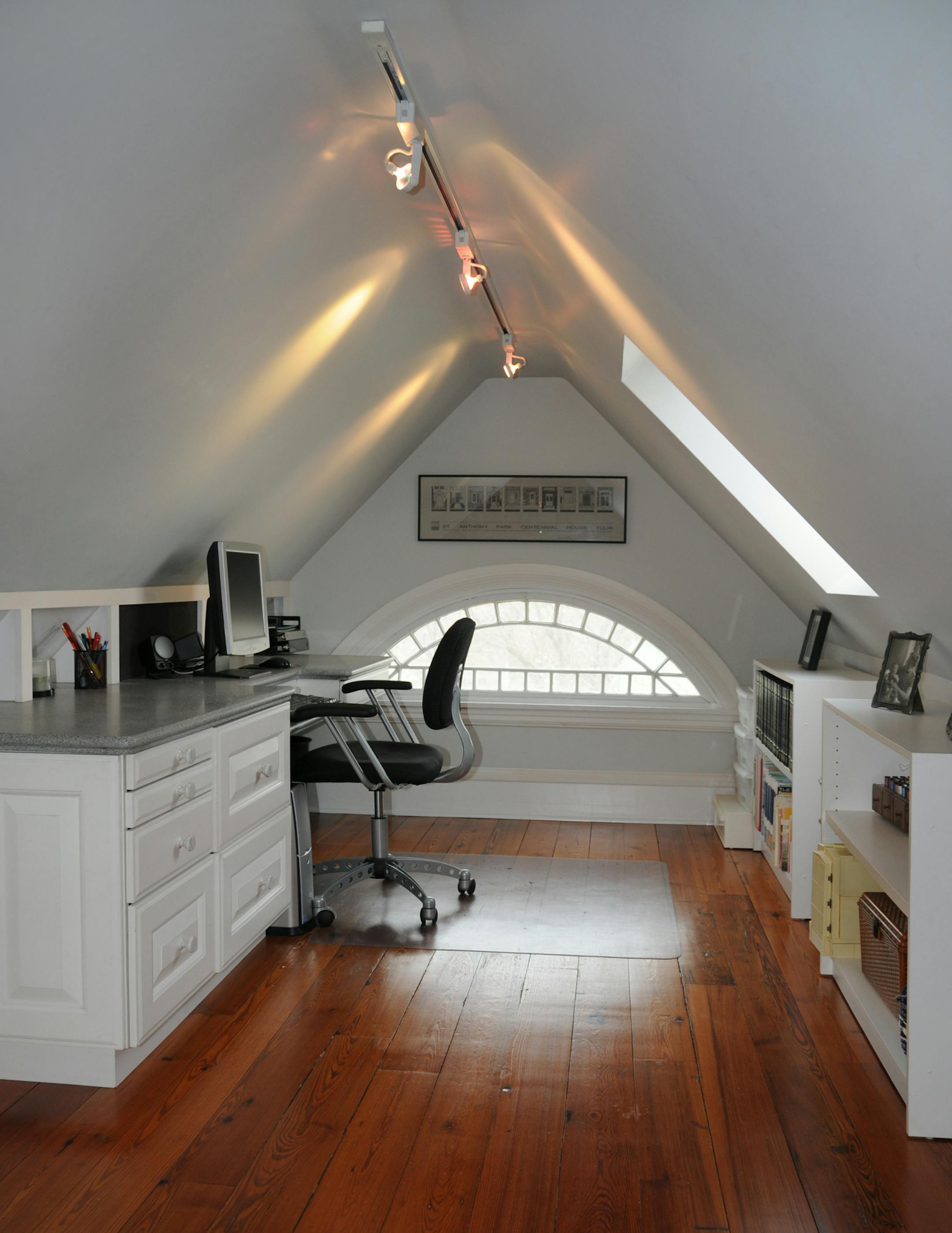 Third-floor office in Victorian home in St. Anthony Park