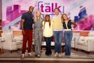 Hosts of "The Talk" posed for a photo for the premiere of the 14th season. The show is going off the air in December.