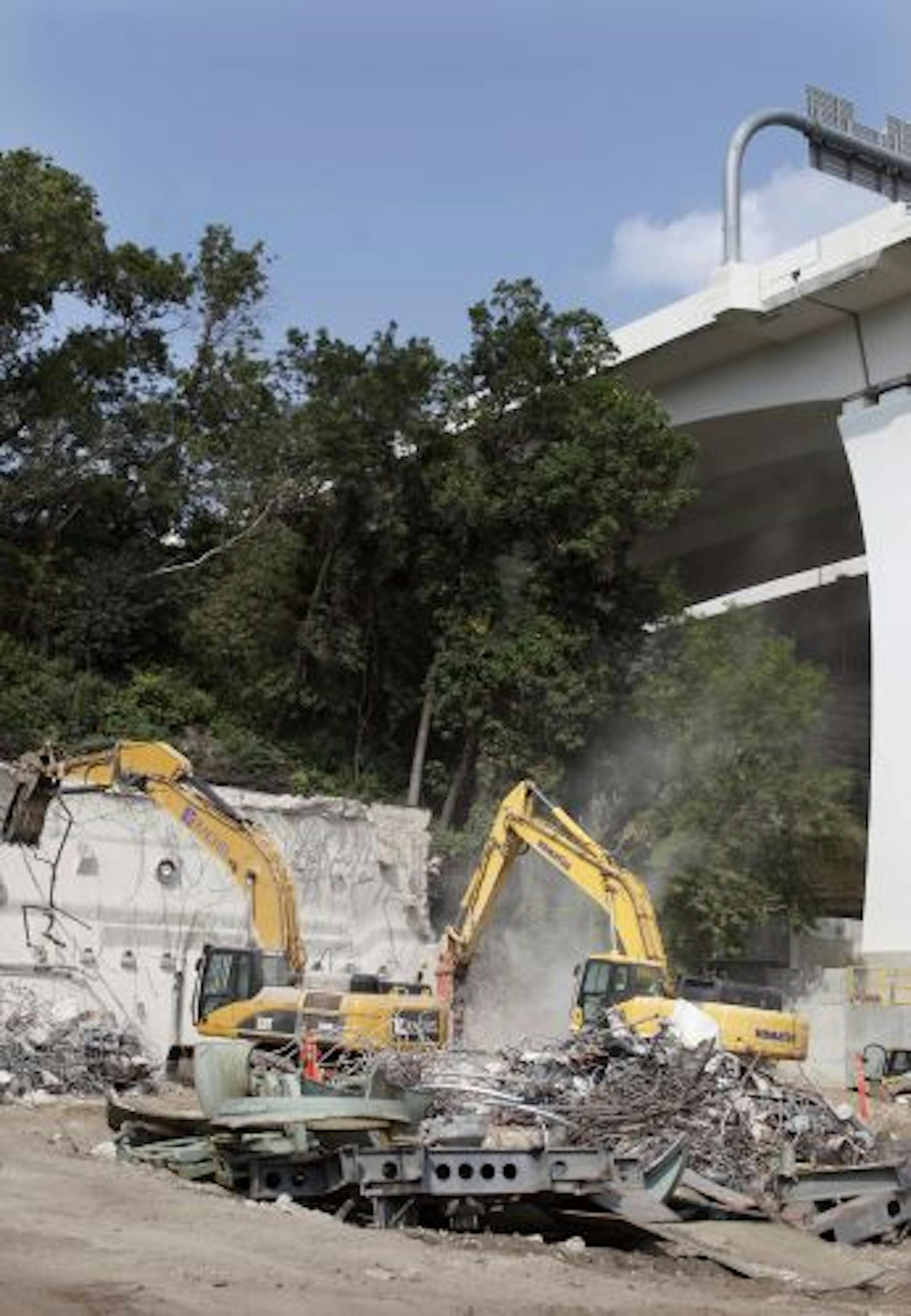 The Tandem Accelerator building was demolished last week after sitting vacant for decades. "None of these are quick decisions,'' said Orlyn Miller, the U's director of planning and architecture. Of the Accelerator building, he said, "it's questionable whether it was much of a building in the first place."