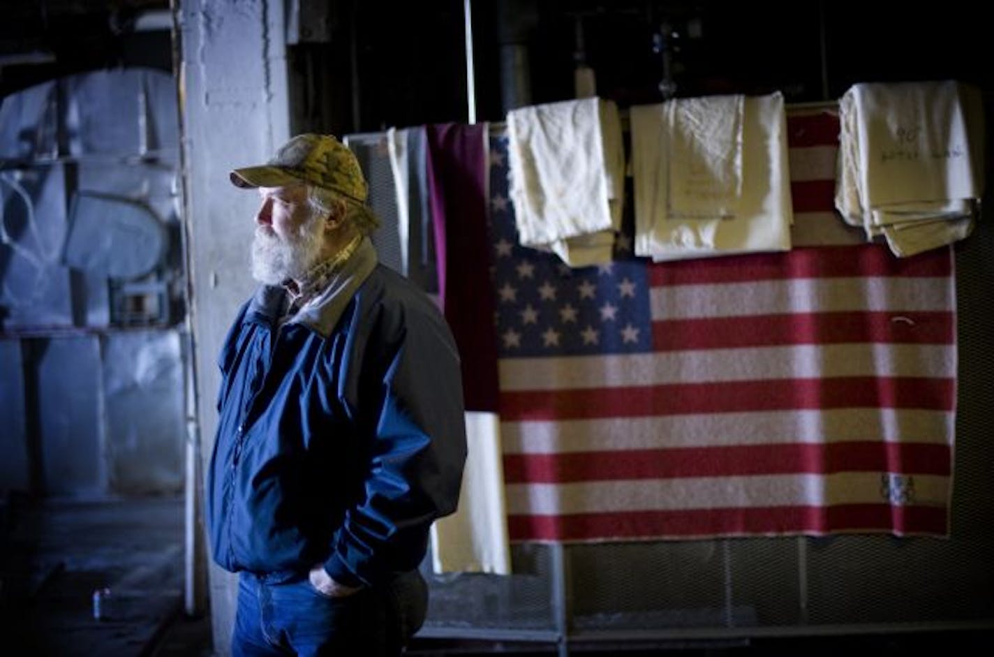 Dennis Melchert was a supervisor with Faribault Woolen Mills before it closed in 2009.