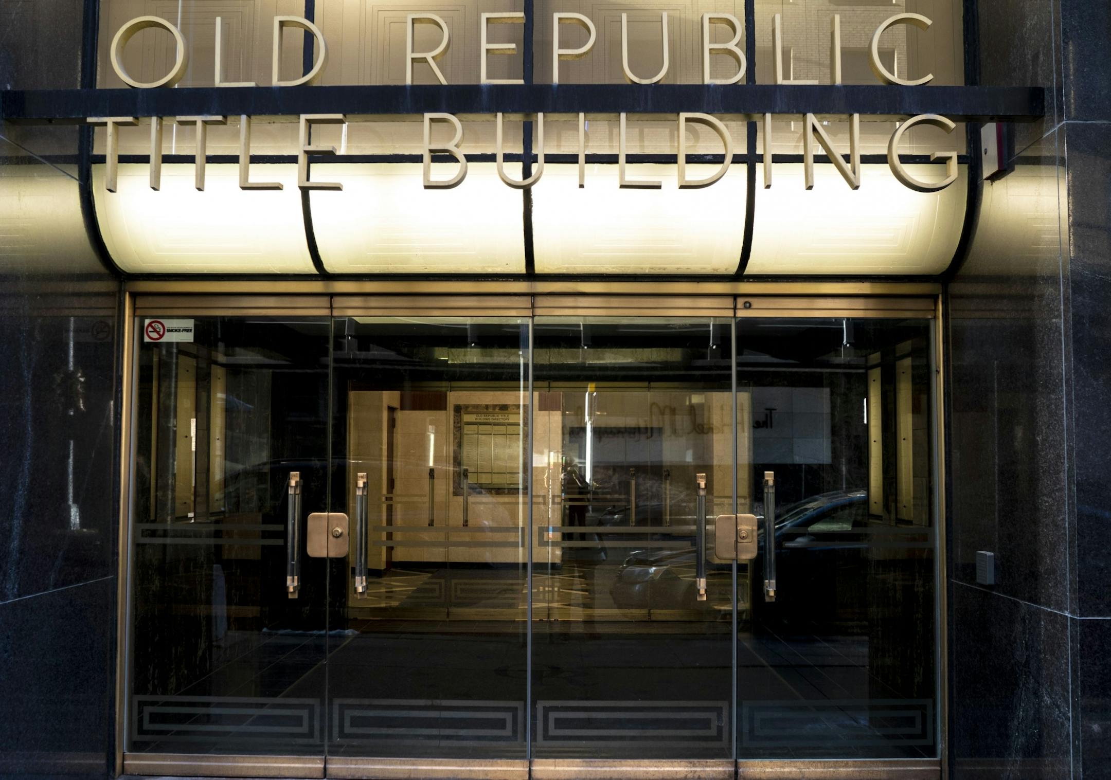 The Doors of Minneapolis. The Old Republic Title Building Doors. Photographed on Friday, January 4, 2019.