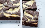 Brownies are often better with a little swirl, like these Cheesecake Swirl Brownies.