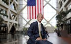 After filing for the office of Hennepin County District Attorney, local attorney Mark Haase posed for a portrait in the Hennepin County Government Cen