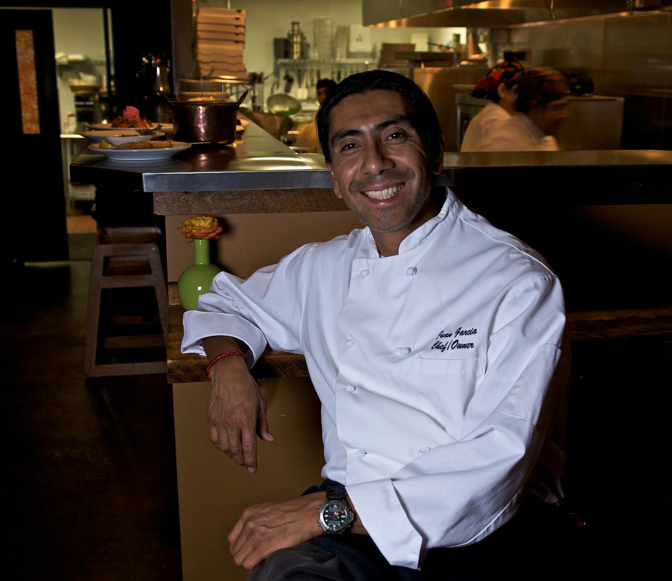 La Chaya chef/owner Juan Juarez Garcia