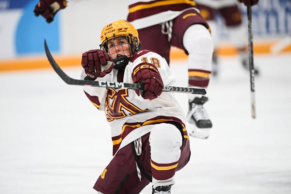 Gophers forward Abbey Murphy, a 2022 Olympian, had 29 goals and 21 assists for Minnesota last season.
