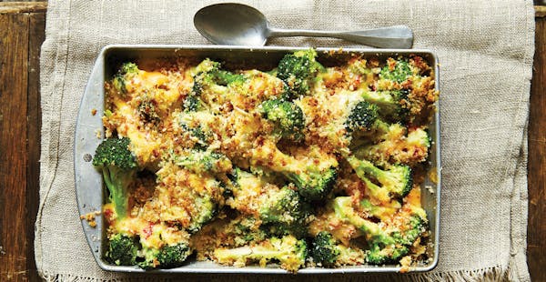 Broccoli With Pimiento Cheese Sauce From &#x201c;The Southern Vegetable Book,&#x201d; by Rebecca Lang.