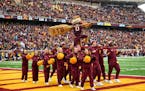 Goldy Gopher and the cheer squad are expected to be busy on New Year's Day.