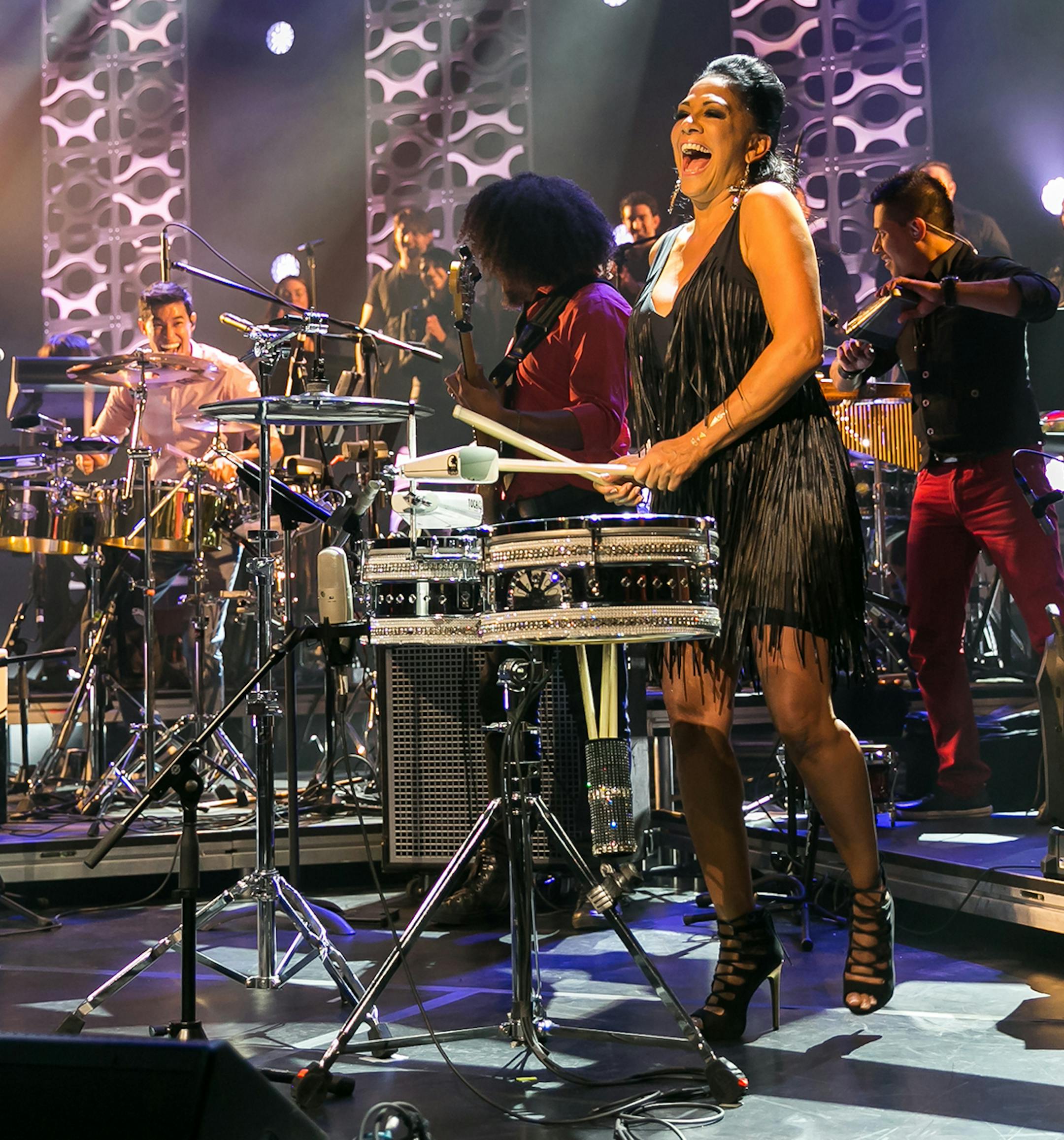 Photo by Ciprian Lacob Sheila E. hosts the star-studded "Unity ó The Latin Tribute to Michael Jackson."