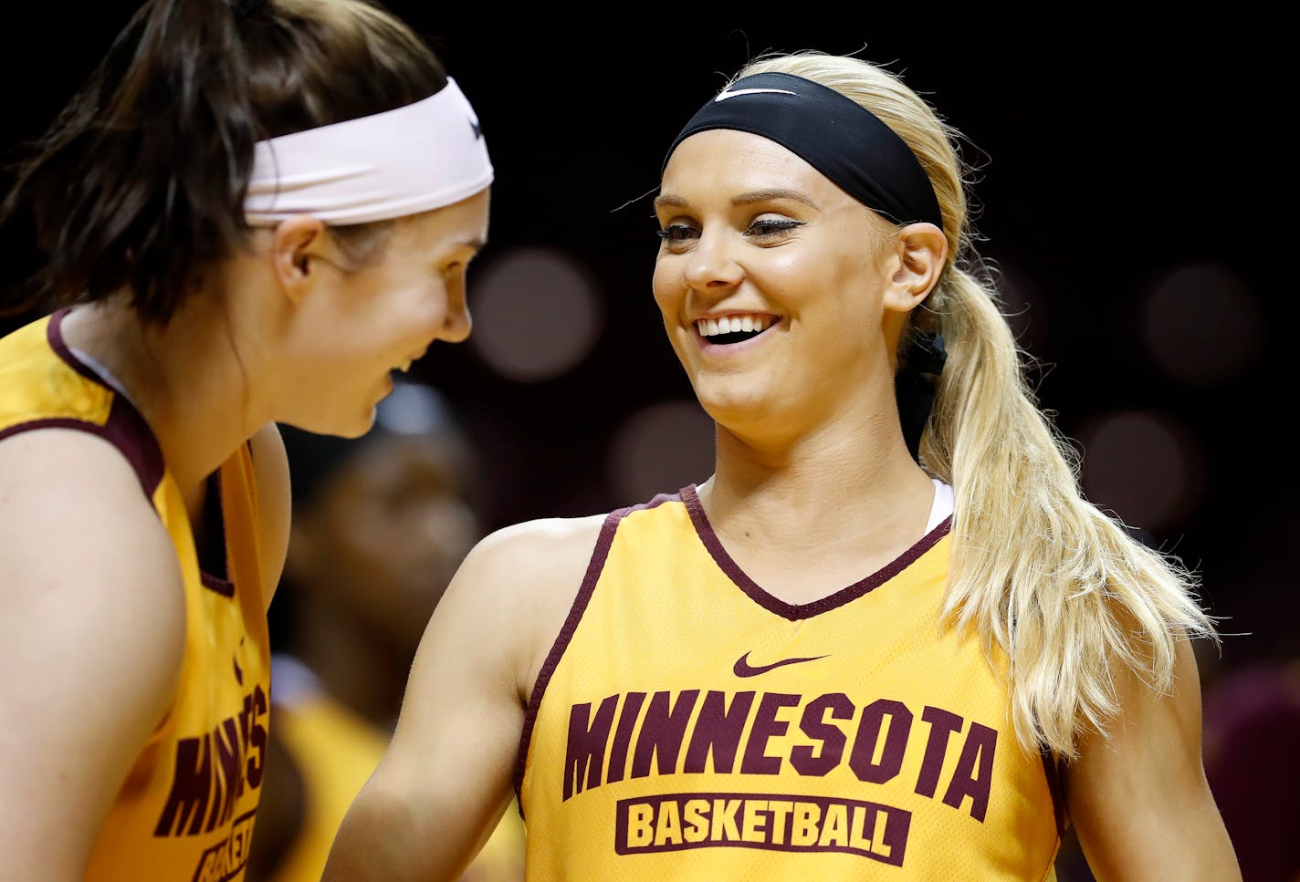 Carlie Wagner ] CARLOS GONZALEZ cgonzalez@startribune.com - October 26, 2016, Minneapolis, MN, University of Minnesota Women's Basketball Media Day