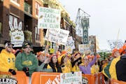 ESPN's GameDay visited Fargo in 2013 and 2014. On Saturday, the show will air from Brookings, S.D., where North Dakota State plays South Dakota State.