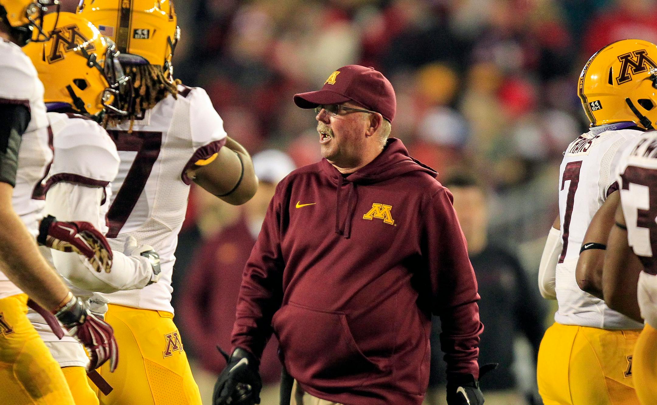 Claiming Paul Bunyan&#x2019;s Axe remains on Jerry Kill&#x2019;s to-do list at Minnesota, even though his team led the Badgers at halftime Saturday. They still were in need of a pep talk Sunday on the heels of missing out on the Big Ten West crown.