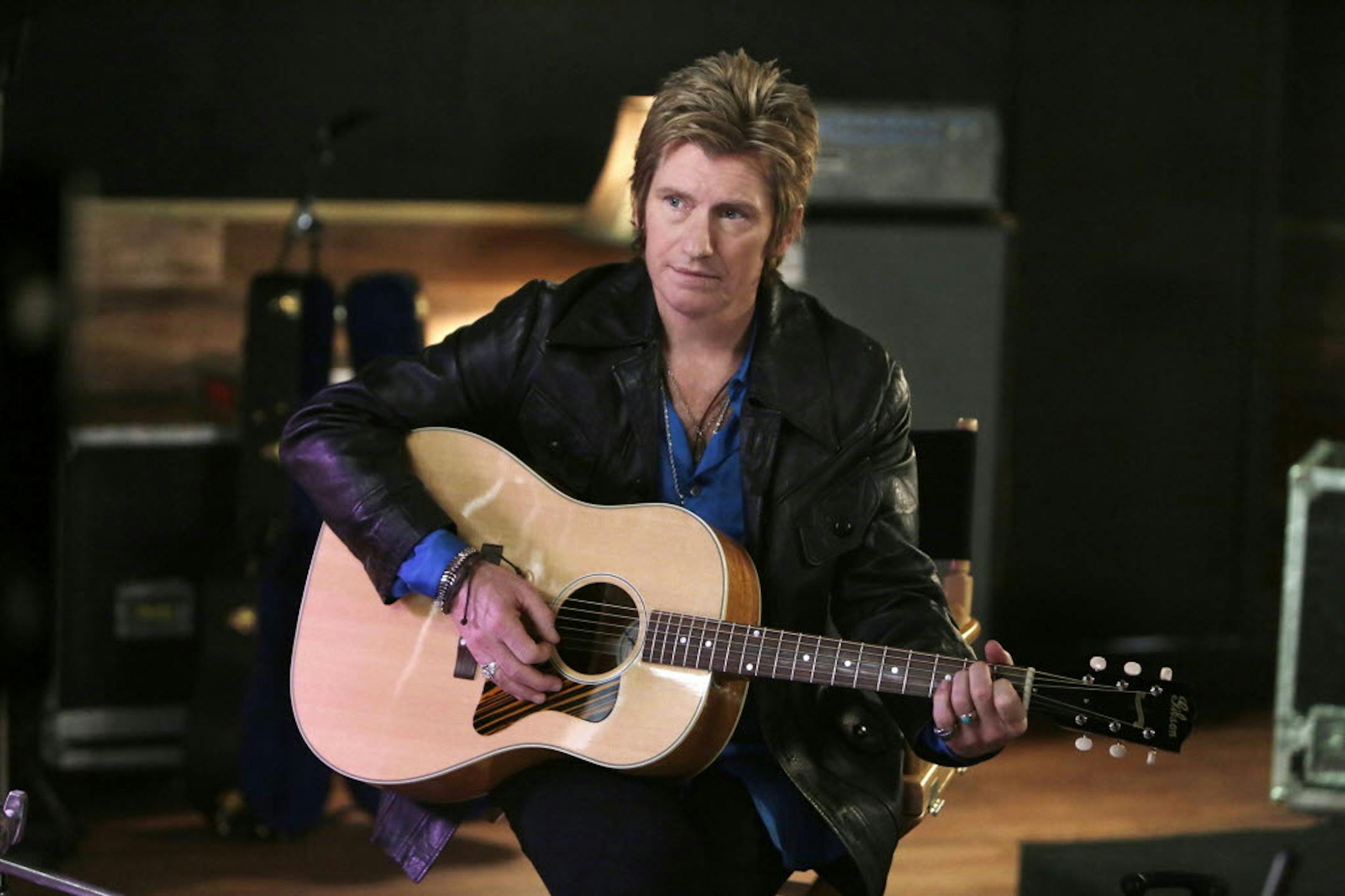 Denis Leary plays Johnny Rock on “Sex & Drugs & Rock & Roll.” He wrote much of the show as well as the Ramones-like songs.
