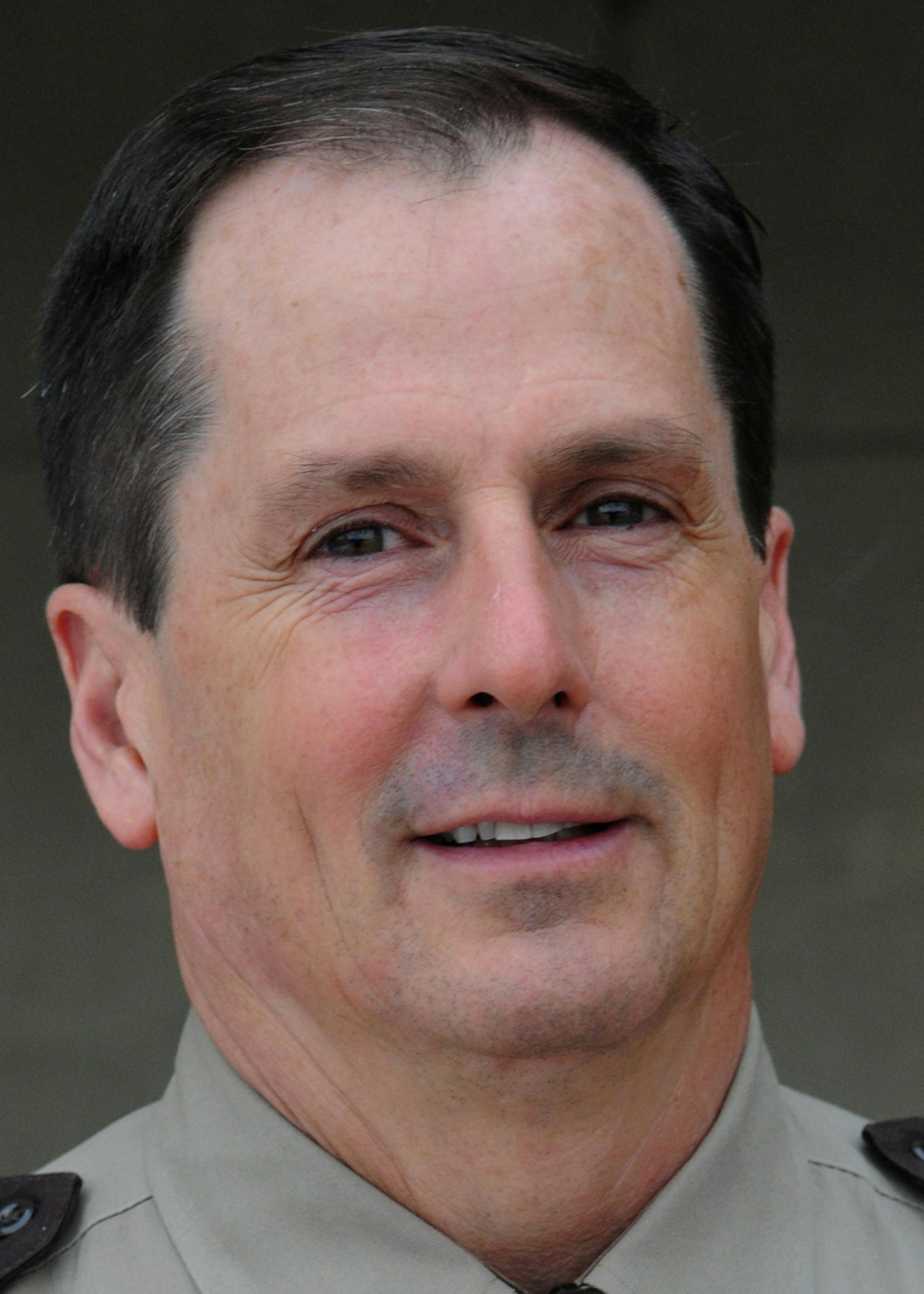 Richard Sennott@startribune.com Stillwater Mn. Tuesday 01/25/11 : ] Washington County Sheriff Bill Hutton. ORG XMIT: MIN2013082118070996