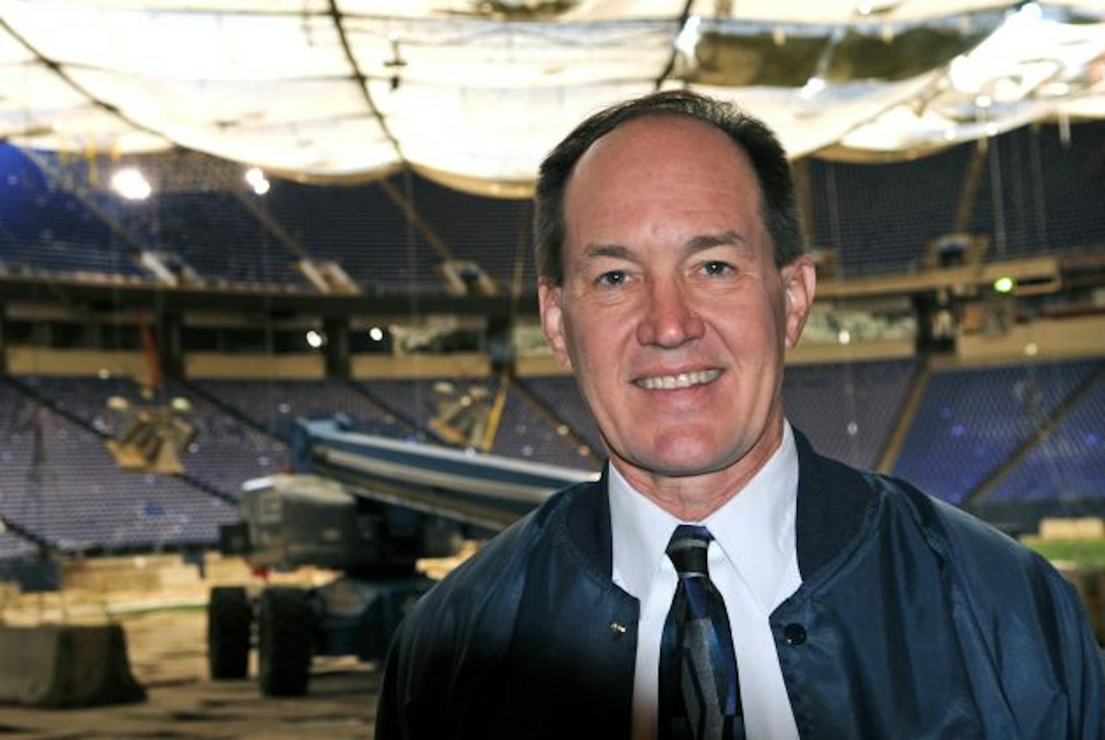 Steve Maki, facilities and engineering director at the Metrodome, said ongoing tests will determine if a new roof is needed.