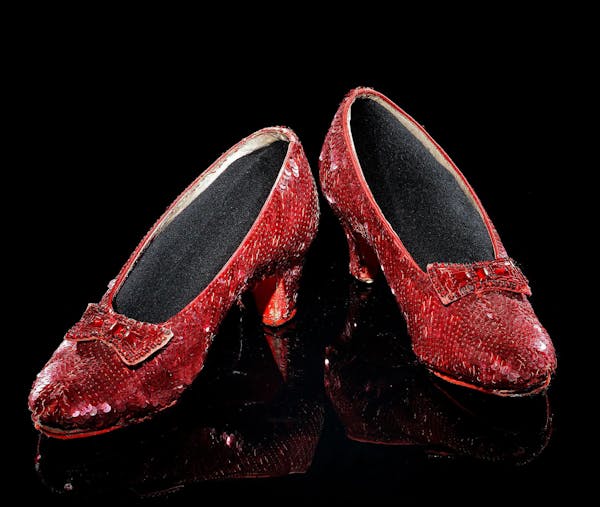 The slippers stolen in 2005 were one of only four known surviving pairs from "The Wizard of Oz," the movie that launched Judy Garland's meteoric fame.