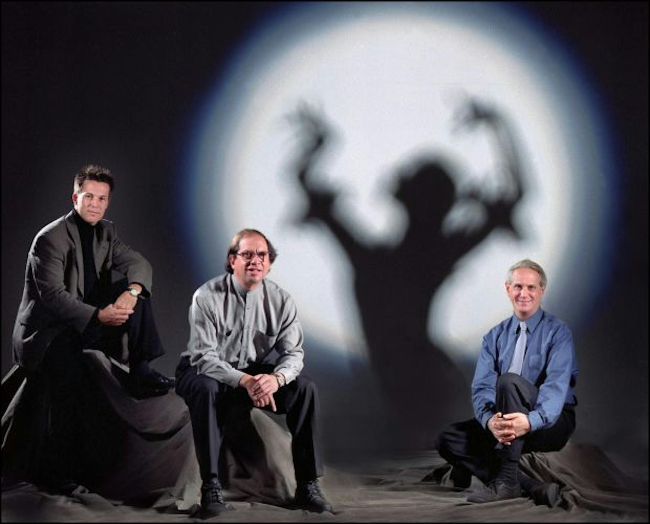 From left: Philip Bither, director of Walker Art Center�s performing arts, Dale Schatzlein, who runs the Northrop Dance series at the University of Minnesota, and Jeff Bartlett, who programs dance and other performing arts for the Southern Theater in Minneapolis.