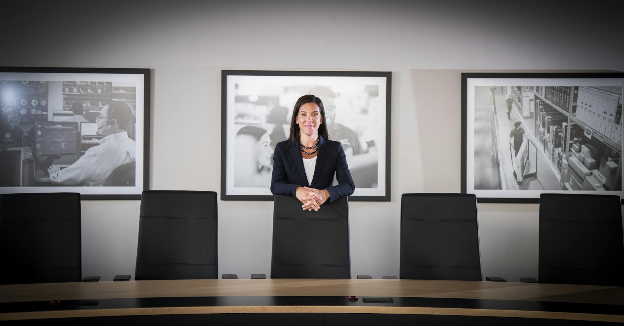 Corie Barry, CEO of Best Buy. (LEILA NAVIDI/Star Tribune)