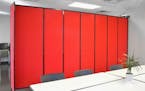This room divider is being marketed to schools as a bullet-resistant option.