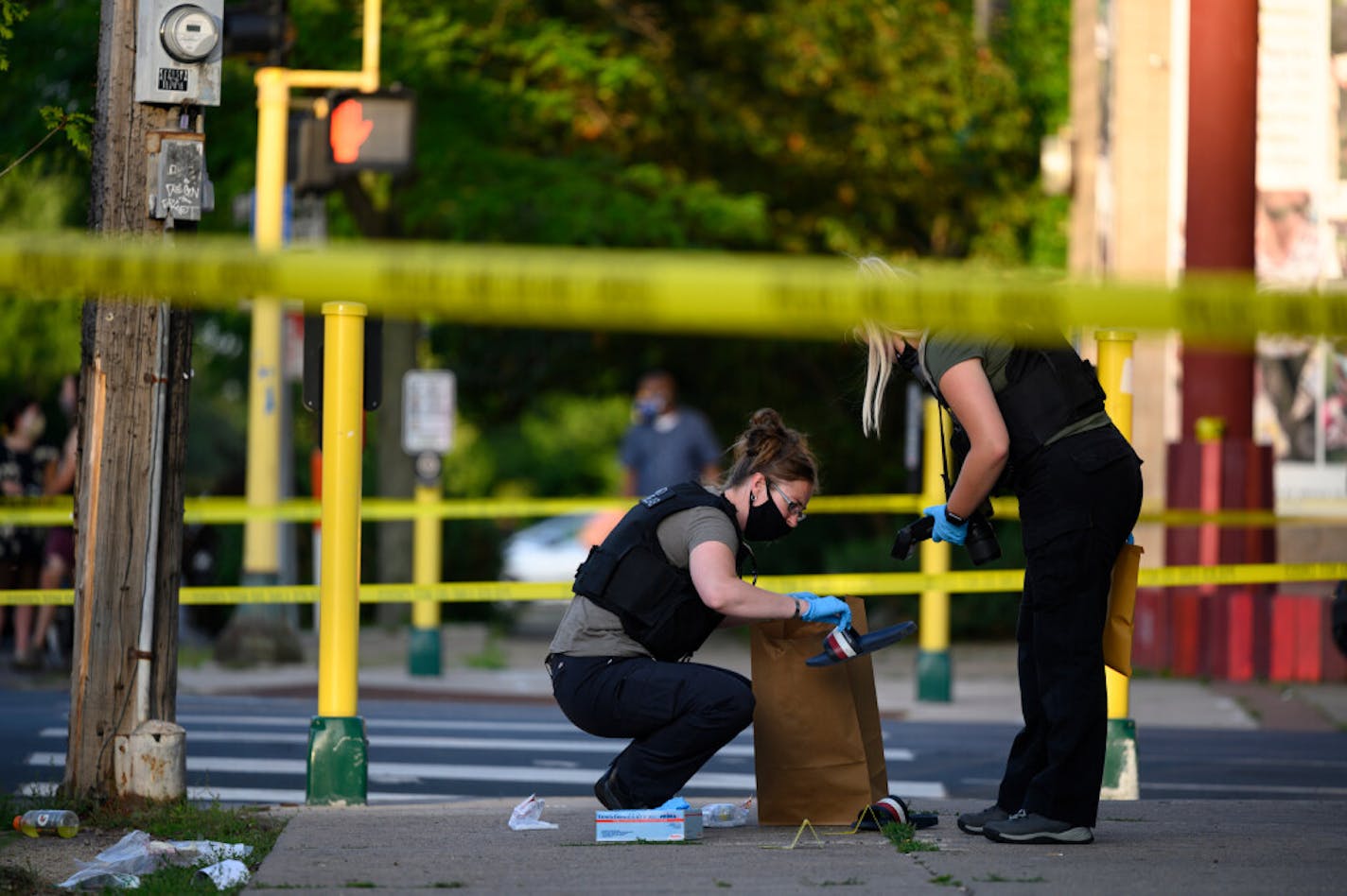 Minneapolis police investigated the latest fatal shooting, one Wednesday at 35th Street and S. Chicago Avenue that left a 17-year-old dead.