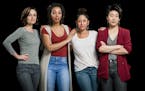 Sara Richardson, Ashawnti Sakina Ford, Nora Monta&#xf1;ez and Audrey Park from "She Persists: The Great Divide III" at Pillsbury House Theatre.
credit