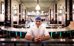 Fhima's chef and owner David Fhima, Wednesday, Oct. 27, 2021 in his downtown, Minneapolis, Minn. restaurant. Restaurateurs are excited to welcome gues