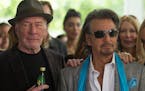 Christopher Plummer, Al Pacino and Christopher Plummer star in "Danny Collins." (Bleecker Street) ORG XMIT: 1165849