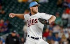 Twins reliever Alan Busenitz threw his first pitch in the majors against Cleveland on Saturday. "I couldn't tell if I was breathing," he said. "It was