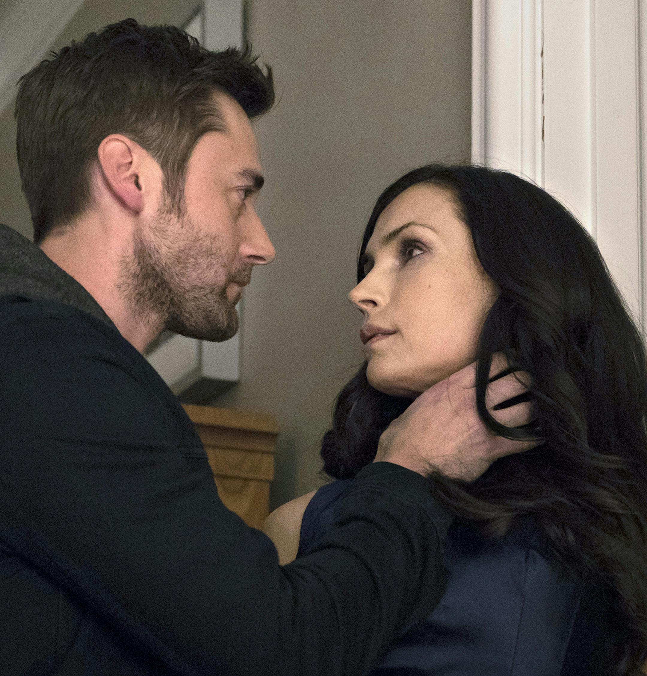 THE BLACKLIST: REDEMPTION -- Pilot -- Pictured: (l-r) Ryan Eggold as Tom Keen, Famke Janssen as Susan "Scottie" Hargrave -- (Photo by: Virginia Sherwood/NBC) ORG XMIT: Season:Pilot