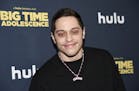 Comedian Pete Davidson attends the premiere of "Big Time Adolescence" at Metrograph on Thursday, March 5, 2020, in New York. (Photo by Evan Agostini/I