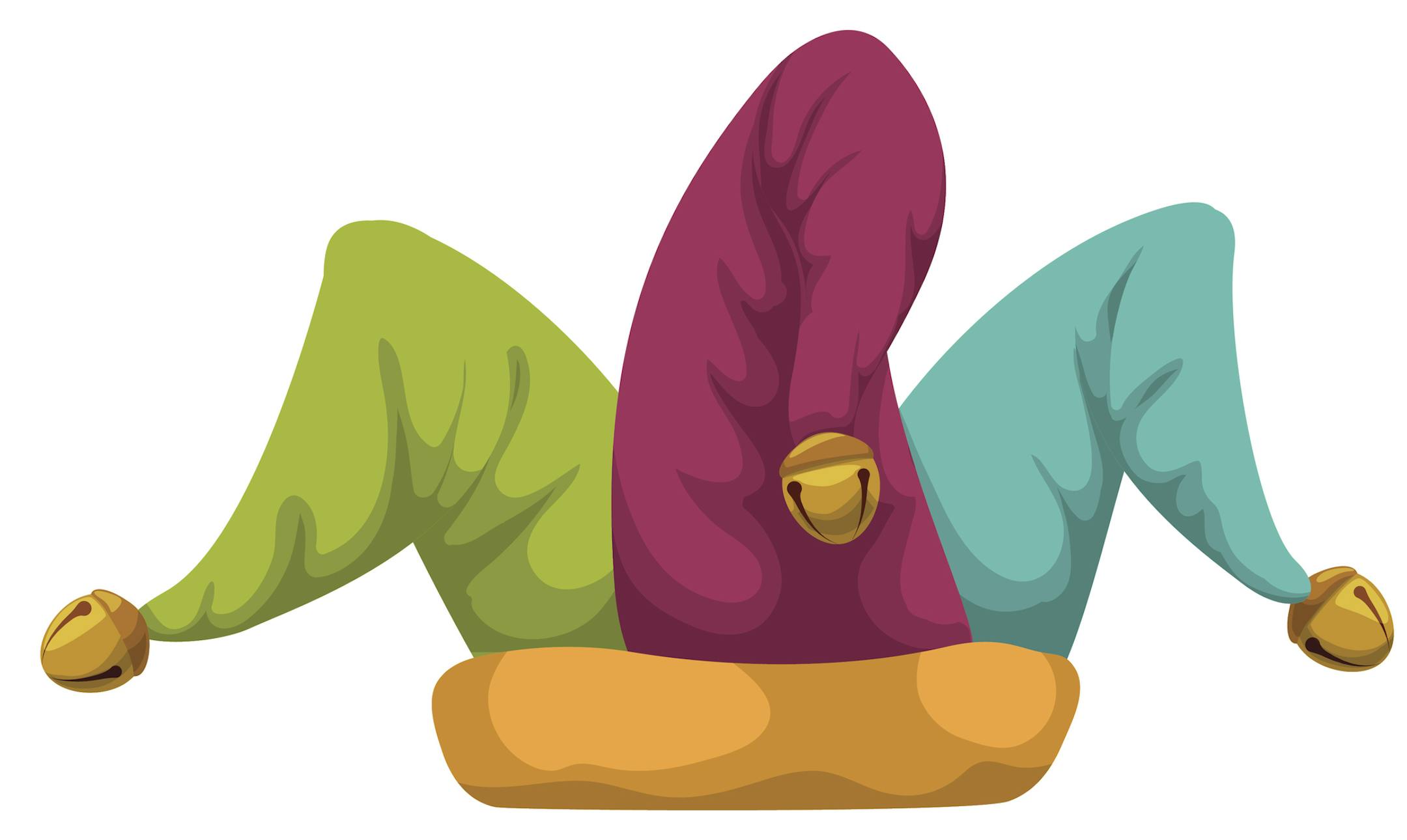 April fools day design, vector illustration.