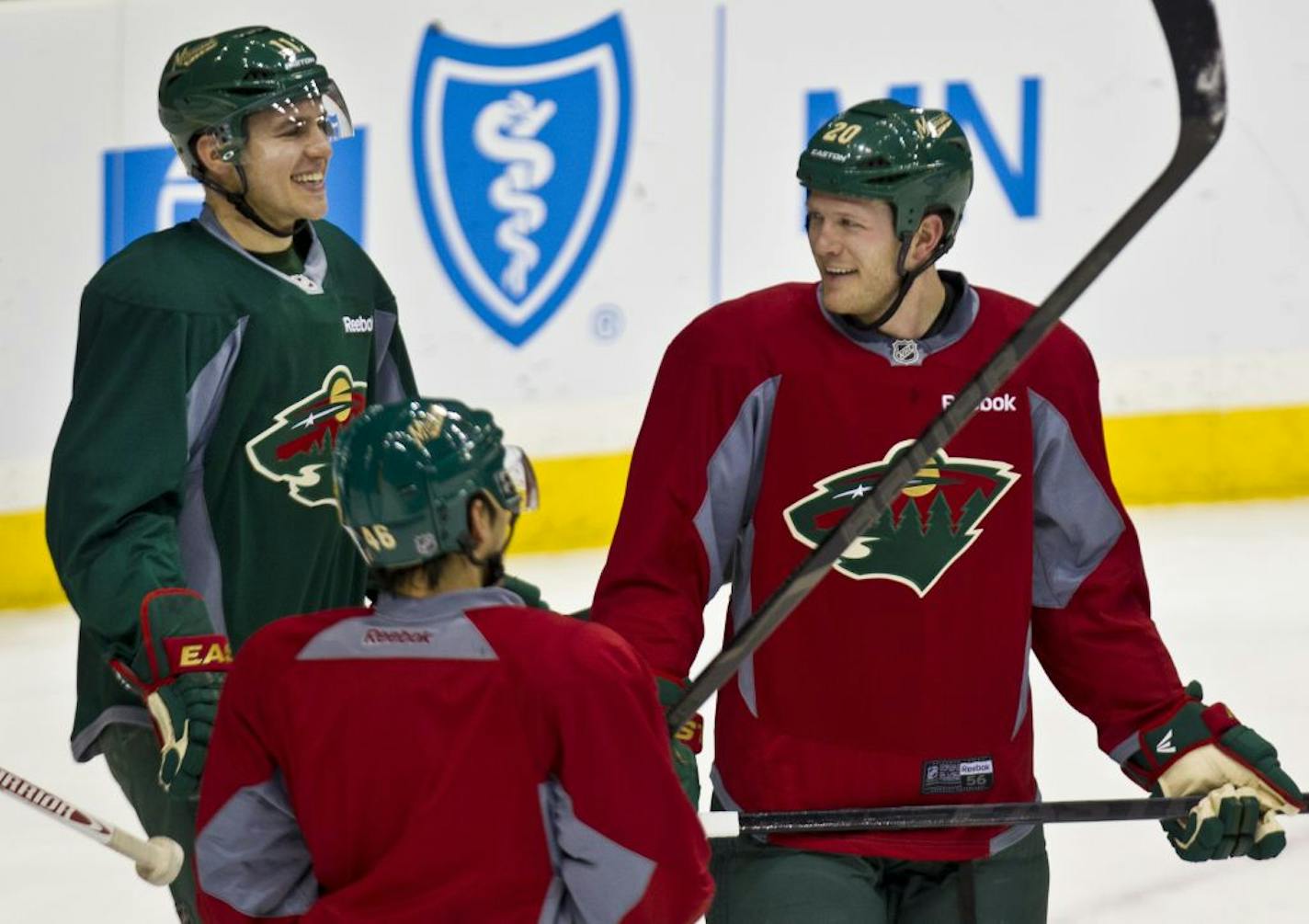 Ryan Suter (right)