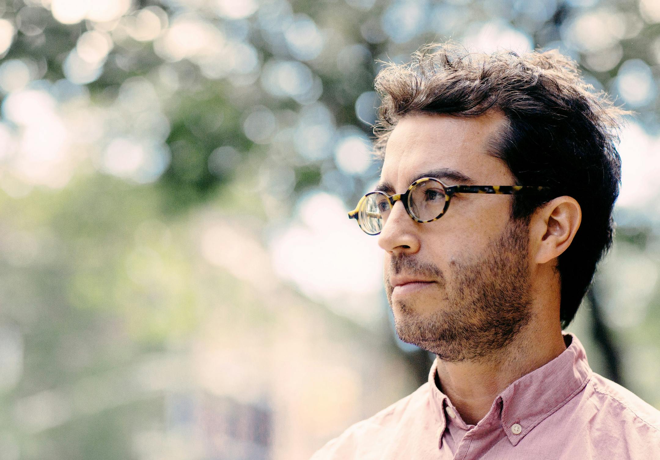 Jonathan Safran Foer lives in Brooklyn, but his new novel, "Here I Am," is set in his hometown of Washington, D.C. MUST CREDIT: Photo for The Washington Post by Eric Ryan Anderson