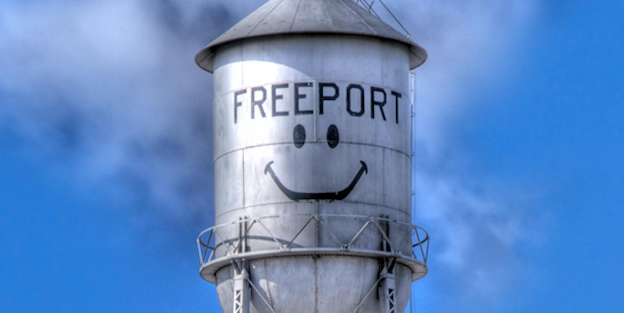 The smiley-faced water tower in Freeport, Minn., has been a landmark on Interstate 94 for more than 50 years. Now its future is in doubt.