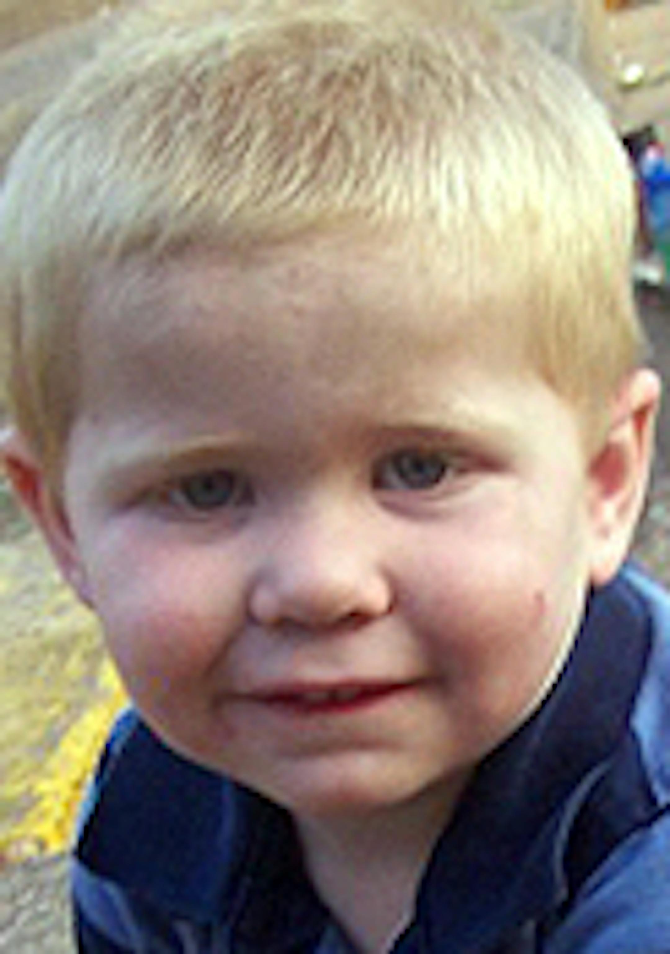 Isaiah Theis was last seen about 7:30 p.m. at his home just outside Centuria, Wis., near Balsam Lake while playing with his 5-year-old brother. He was wearing a green shirt, blue shorts and white socks. ORG XMIT: MIN1307172206571702