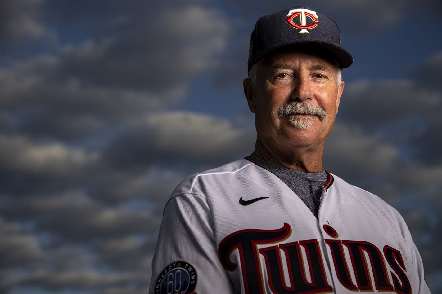 Minnesota Twins bullpen coach Bob McClure. ] CARLOS GONZALEZ • cgonzalez@startribune.com – Fort Myers, FL – February 20, 2020, CenturyLink Sports Complex, Hammond Stadium, Minnesota Twins, Spring Training