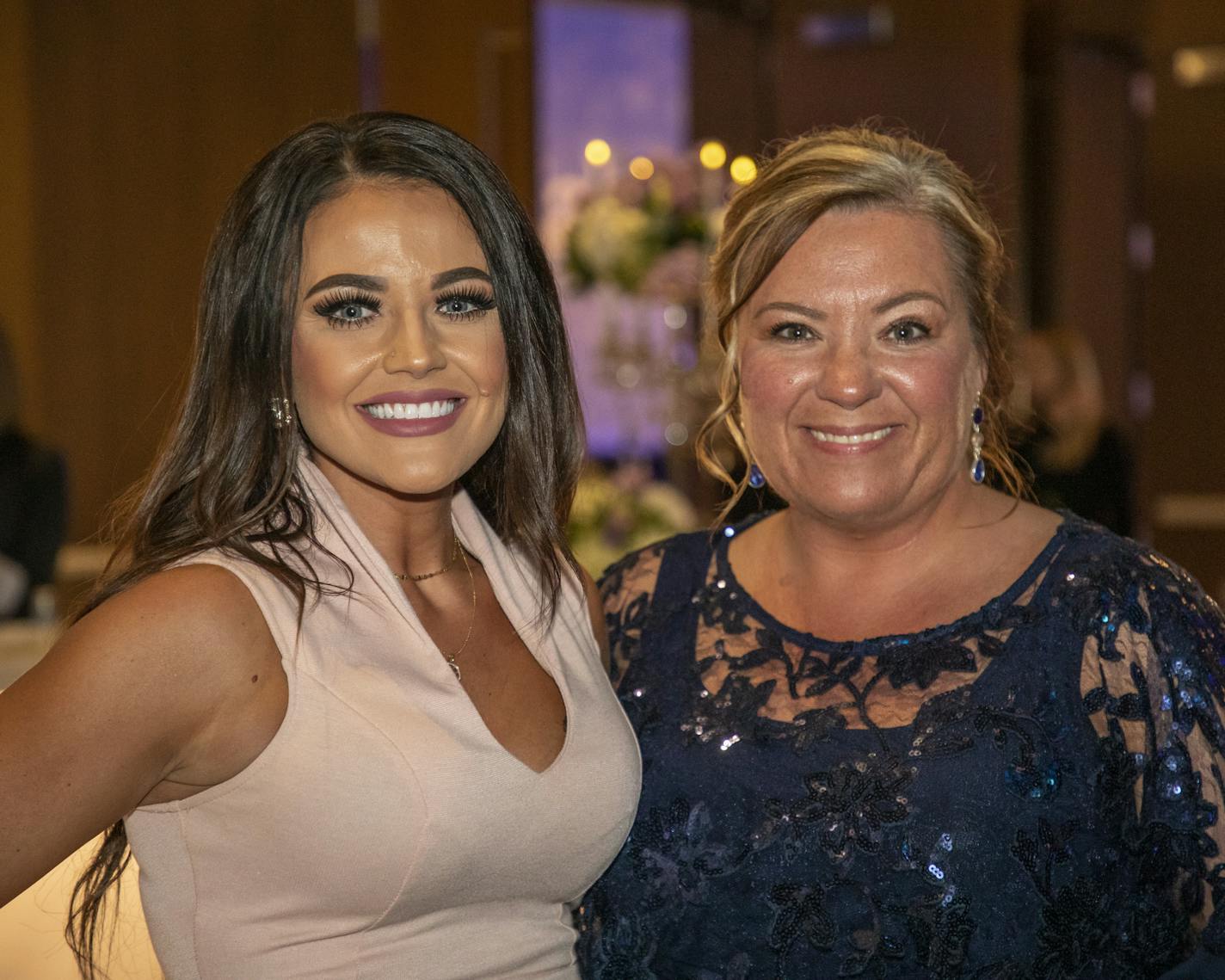 Tiffany Mingo and Andrea McCann at the 2019 Make A Wish Foundation gala. [ Special to Star Tribune, photo by Matt Blewett, Matte B Photography, matt@mattebphoto.com, Make A Wish Foundation, Minneapolis, May 18, 2019, Minnesota, SAXO 1008522664 FACE063019