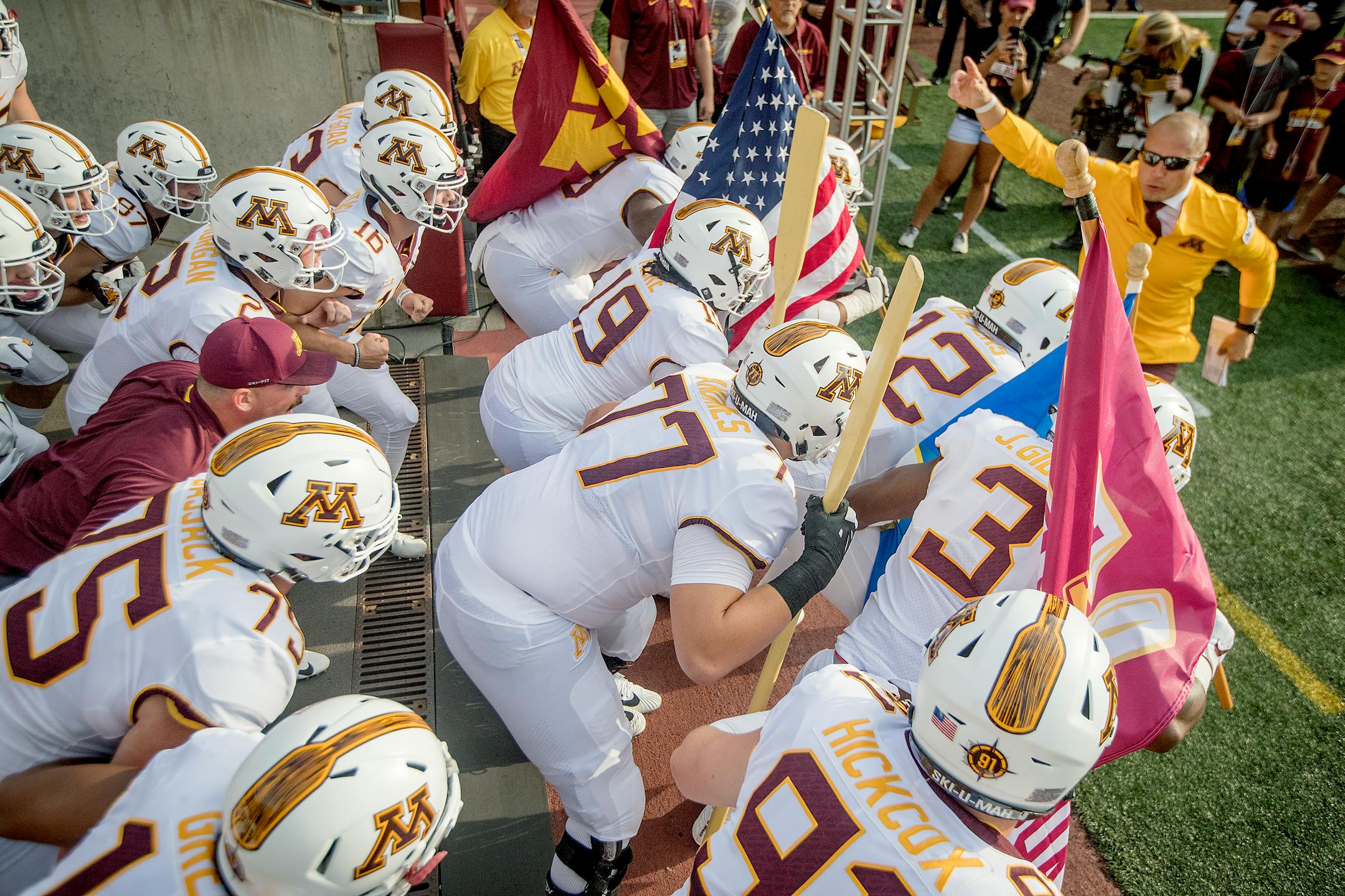 "I know what kind of football team we have. I know our personality. I know what we want to become."
Gophers coach P. J. Fleck