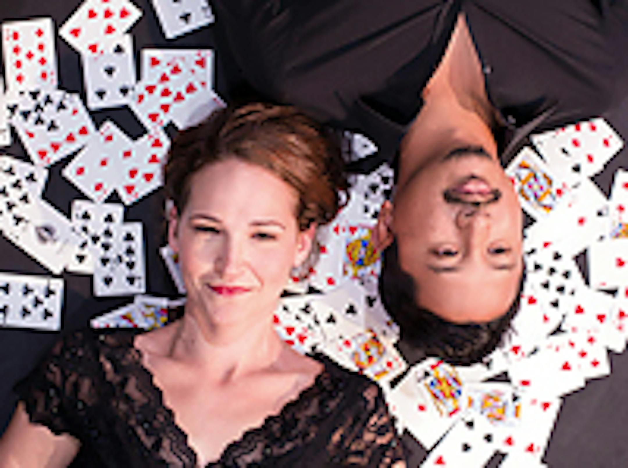 Candy Simmons and Randy Reyes in "How to Cheat"