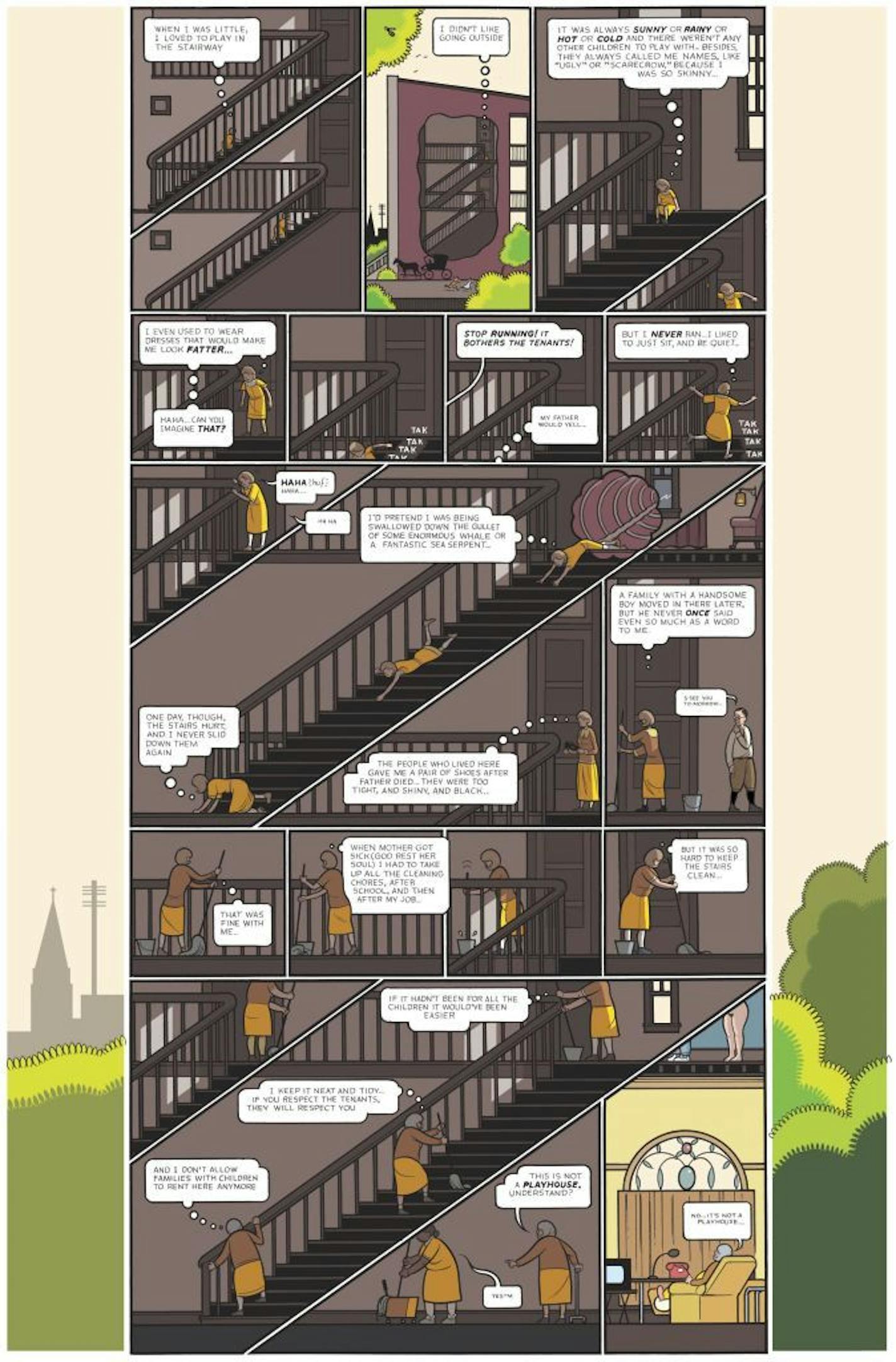 Page from Building Stories By Chris Ware