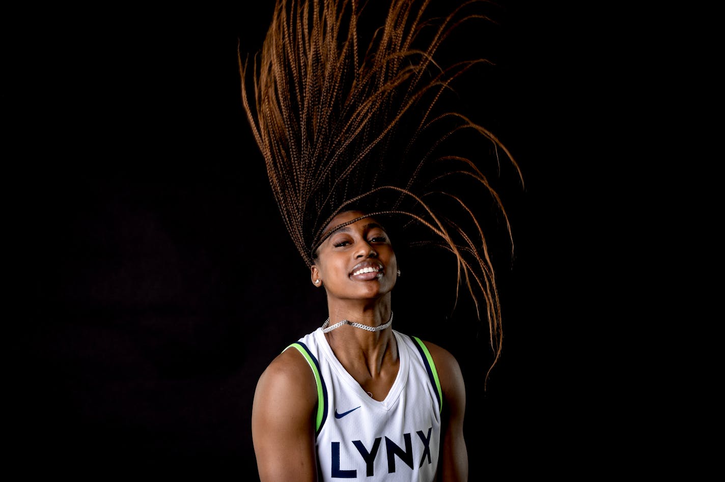 Diamond Miller of the Lynx is team's highest draft pick since Maya Moore went No. 1 overall in 2011.