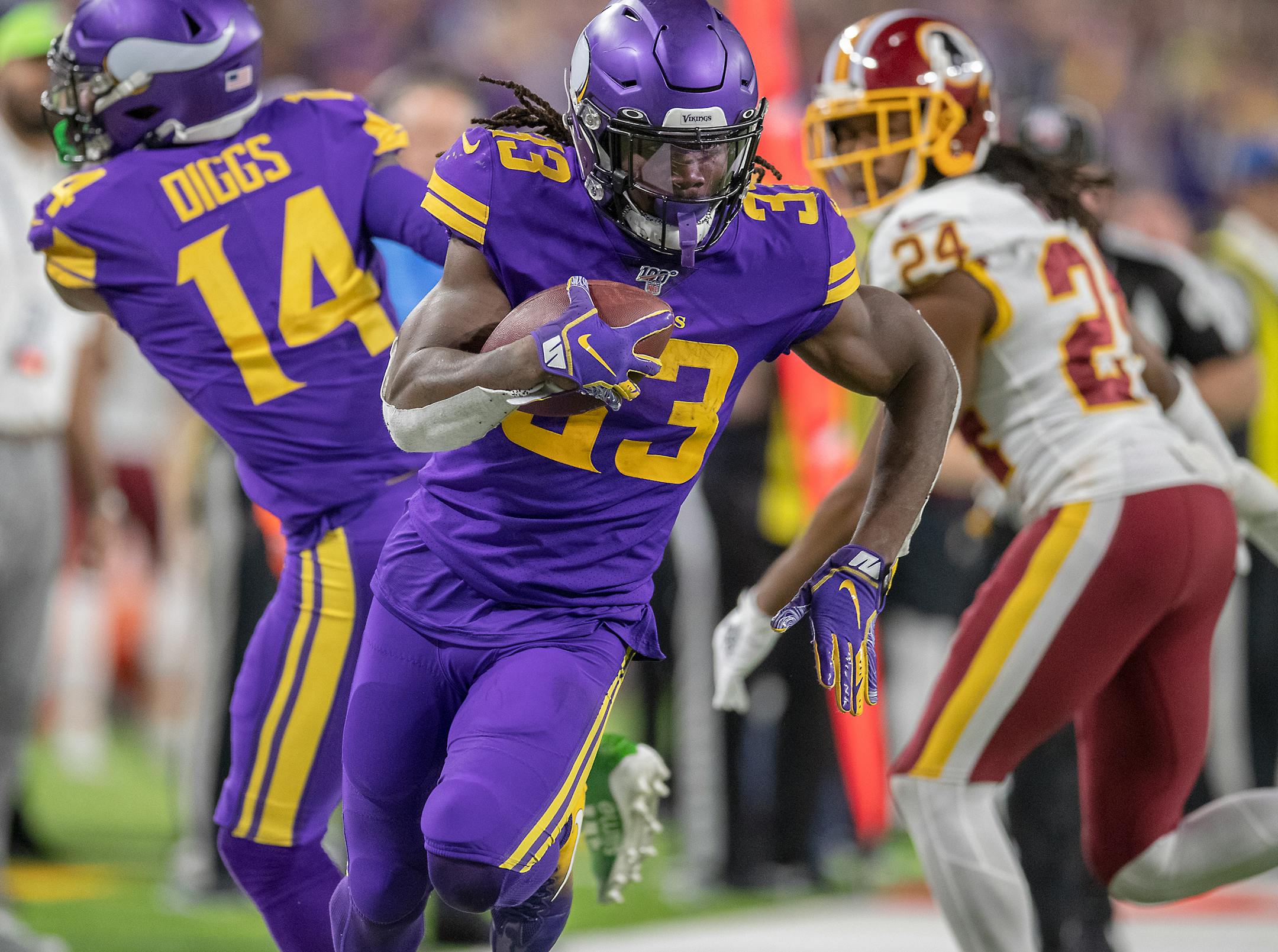 Vikings running back Dalvin Cook