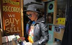 Tiffany Beamer, part of the band Rebel Queens, comes to Hymie's every year on Record Store Day at Hymie's Record Store Day Block Party on Saturday, Ap