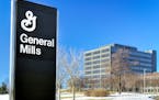 General Mills corporate headquarters and sign in Golden Valley, Minnesota. General Mills committed on March 4, 2019 to expanding regenerative agricult