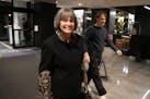 U.S. Rep. Betty McCollum arrived at the DFL election party Tuesday, Nov. 8, 2022 St. Paul, Minn. DFL election night victory party at the Intercontinen