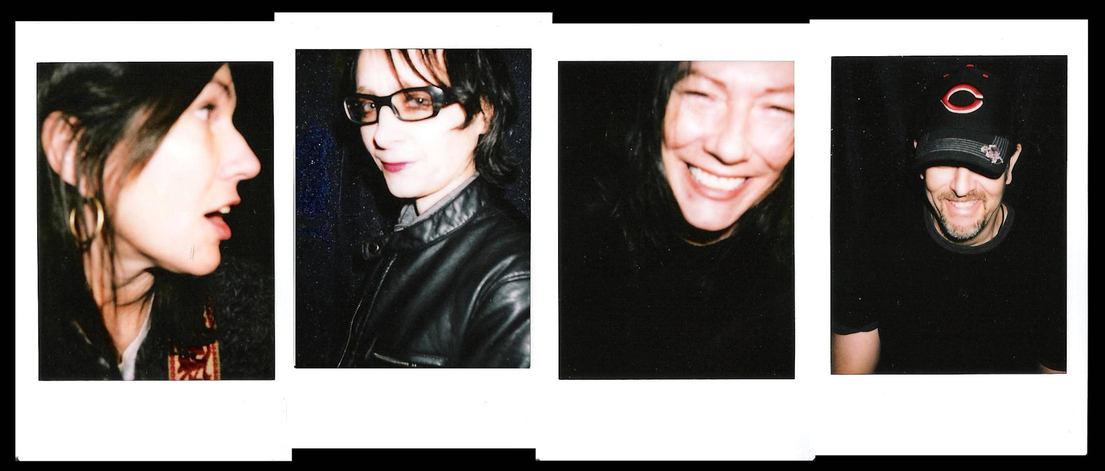 L-R: Kelley Deal, Josephine Wiggs, Kim Deal, Jim Macpherson