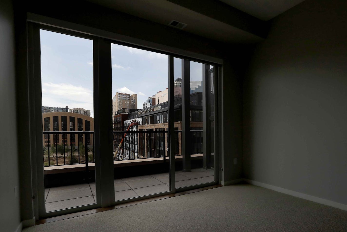 A bedroom of one of the units at the new Edition apartments in Minneapolis, MN. ] CARLOS GONZALEZ cgonzalez@startribune.com - June 2, 2016, Minneapolis, MN, The Edition apartments under construction